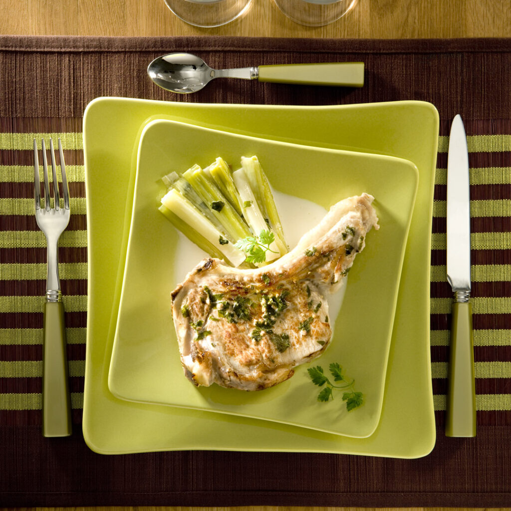 Côte de veau aux herbes - Photographe culinaire Strasbourg 67 Alsace