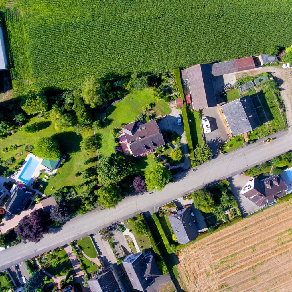 Phototographie par drone - Maison particulière Bas-Rhin - Prise de vue pour plan cadastre - 81