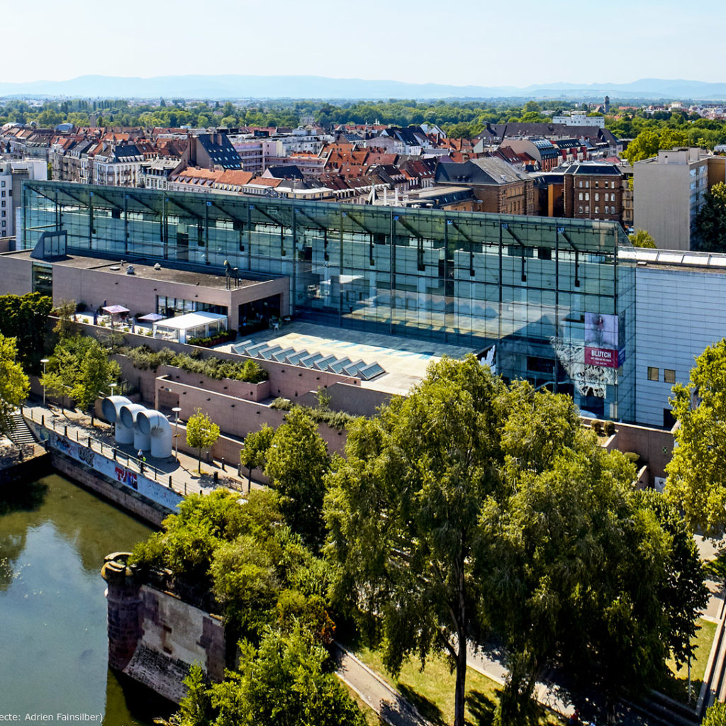 Musée d'Art Moderne de Strasbourg - Photographie aérienne par drone Architecture
