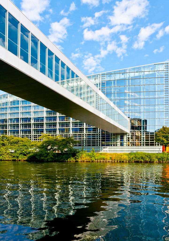 Conseil de l'Europe à Strasbourg (Bâtiment Louise Weiss) - Photographe Architecture